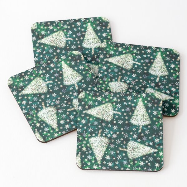 Item preview, Snowy Christmas Tree designed and sold by KizzyW.