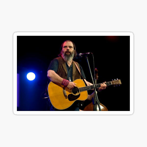 “Steve Earle Live " Sticker for Sale by Spockman | Redbubble