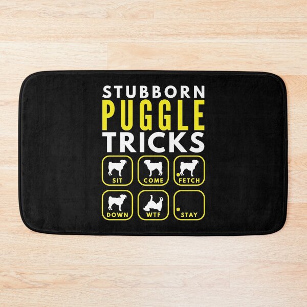 Item preview, Stubborn Puggle Tricks - Dog Training designed and sold by DoggyStyles.