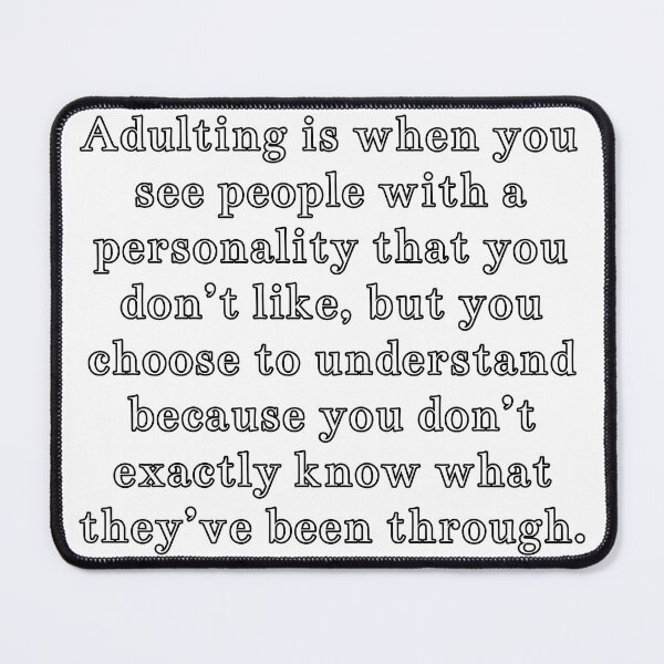 Item preview, Adulting would not recommended designed and sold by TwaN97.