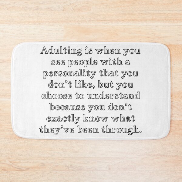 Item preview, Adulting would not recommended designed and sold by TwaN97.