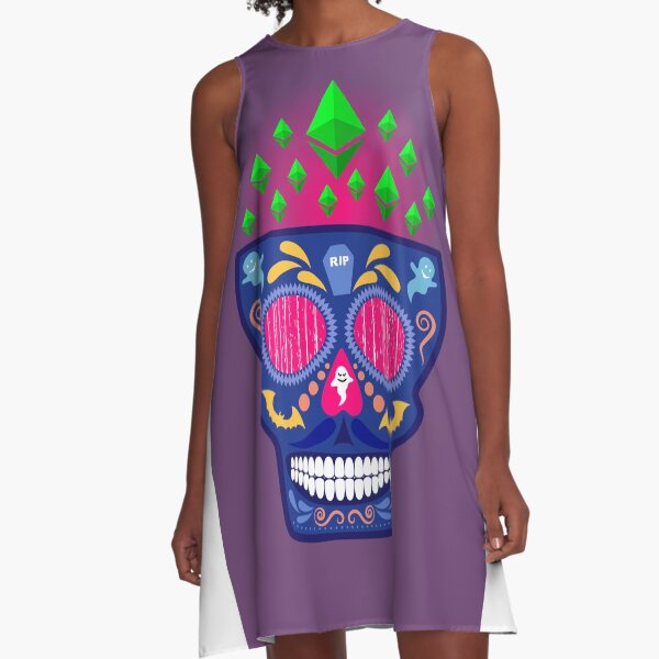 Day of the dead A-Line Dress