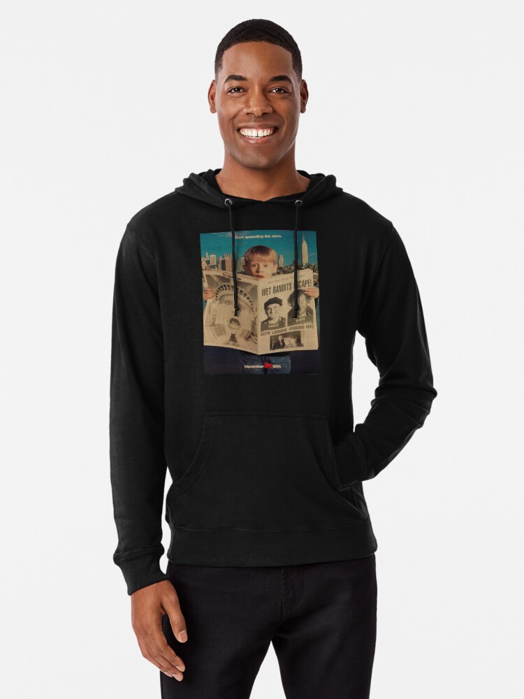 Discover Home Alone (1990) Movie Lightweight Hoodie