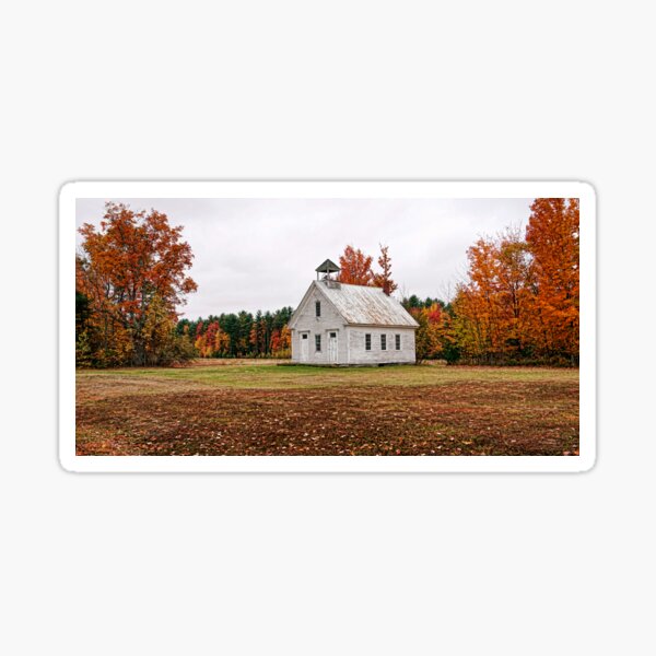 Item preview, The Old Schoolhouse on Maple Ridge designed and sold by T.J. Martin.
