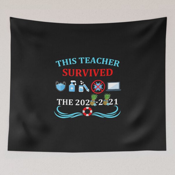 Item preview, This Teacher Survived The 2020 2021 designed and sold by YananWu83.