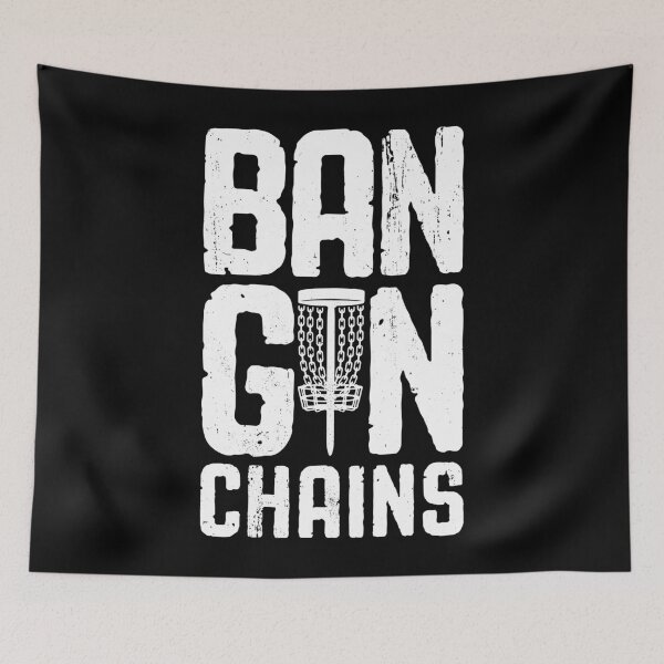 Item preview, Disc Golf Banging Bangin Chains Frisbee Vintage Distressed designed and sold by GrandeDuc.