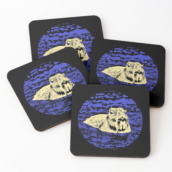 Item preview, Capybara Stencil designed and sold by RevolutionInPaint.