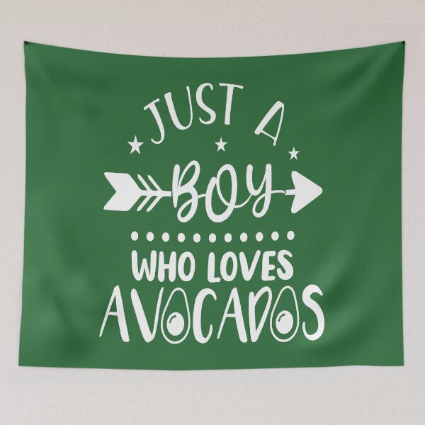 Item preview, Just A Boy Who Loves Avocados designed and sold by AmethystMurad.