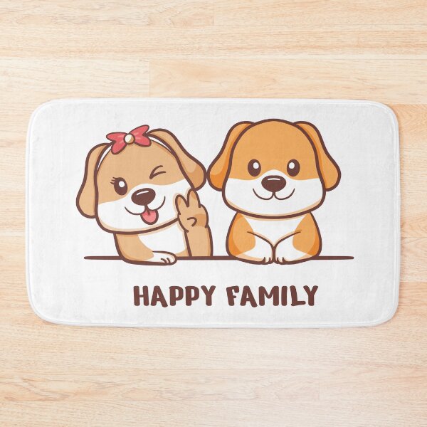 Item preview, Cute Happy Family Corgi designed and sold by Cutecy.