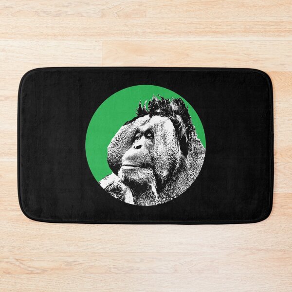 Item preview, Bornean Orangutan Stencil designed and sold by RevolutionInPaint.