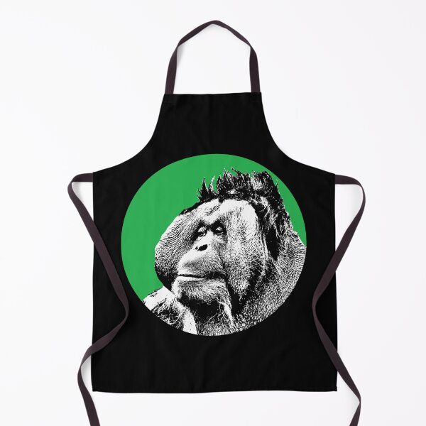 Item preview, Bornean Orangutan Stencil designed and sold by RevolutionInPaint.
