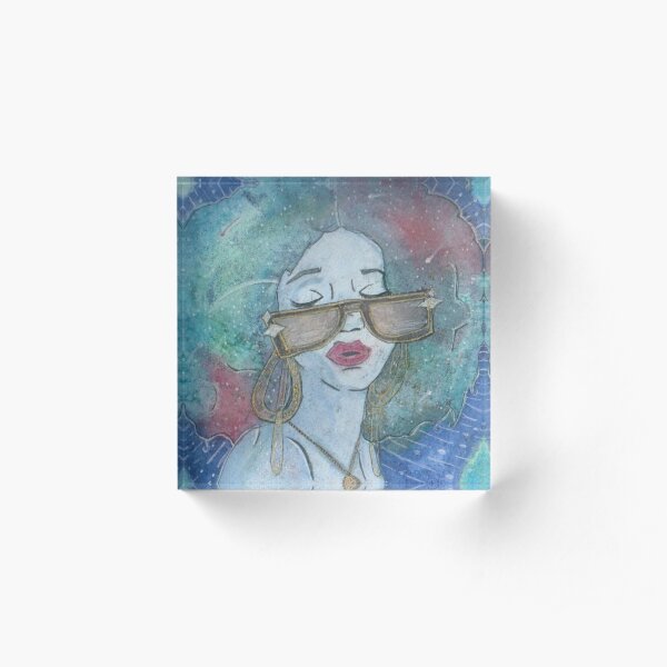Nebulicious Acrylic Block