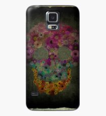 Sugar Skull Flowers In Bloom Case/Skin for Samsung Galaxy