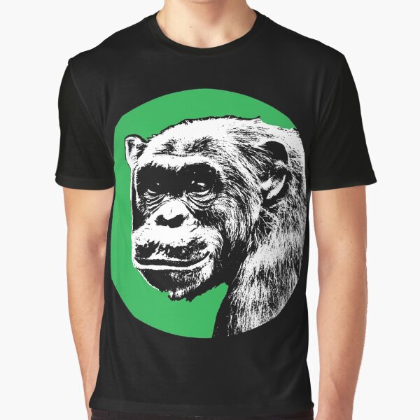 Item preview, Chimpanzee Stencil designed and sold by KJCasey1982.