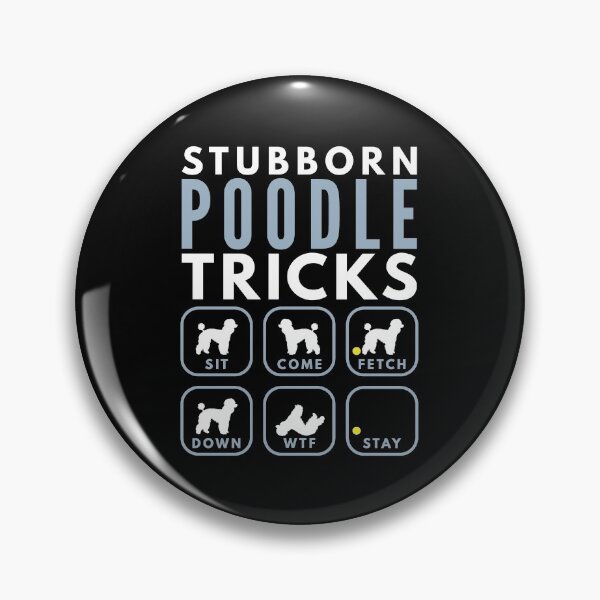 Item preview, Stubborn Poodle Tricks - Dog Training designed and sold by DoggyStyles.