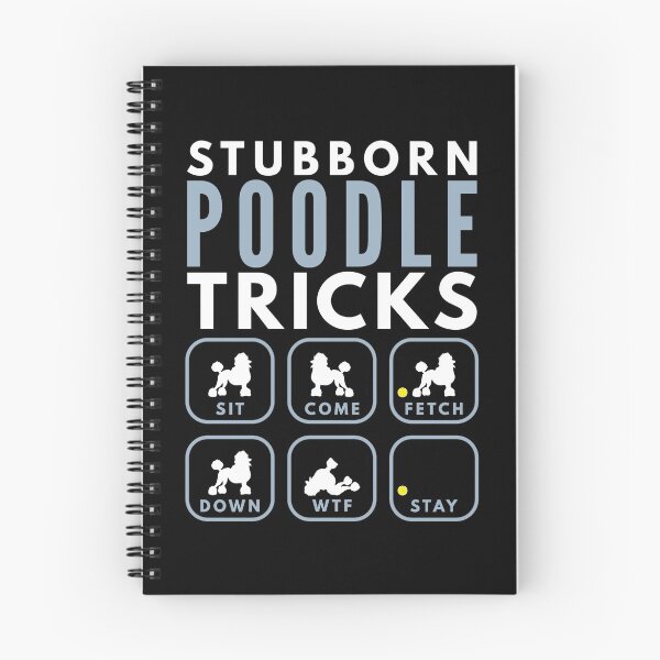 Item preview, Stubborn Poodle Tricks - Dog Training designed and sold by DoggyStyles.