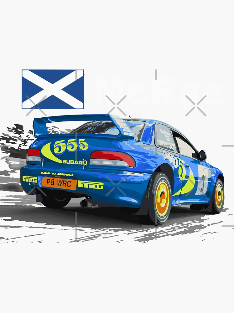 JDM Colin Mcrae World Rally Champion WRC GC8 22b Car 555