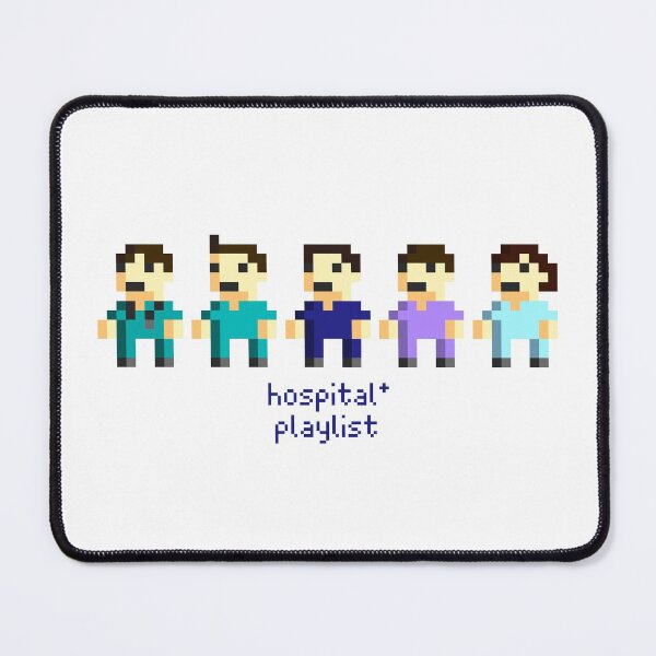 Item preview, Hospital Playlist Pixel - K-drama designed and sold by gambarin-art.