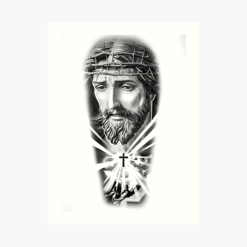 Jesus Tattoos Design Image