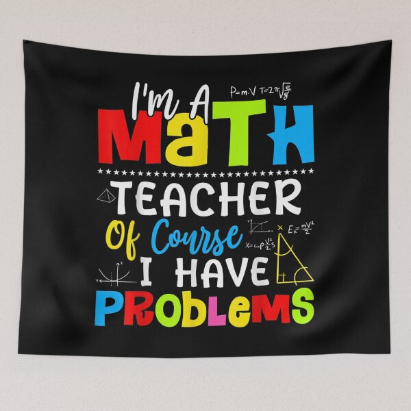 Item preview,  Math Teacher Funny designed and sold by rubysheila.