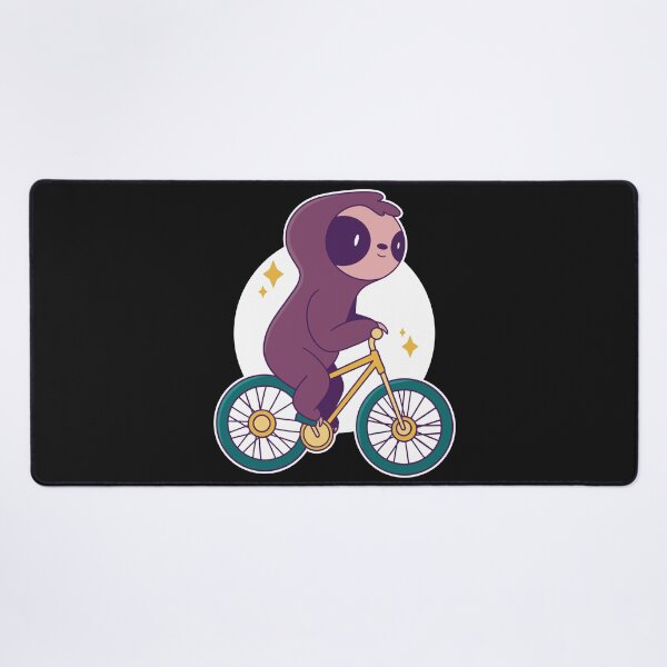 Item preview, Cute sloth rides a bicycle designed and sold by DerSenat.