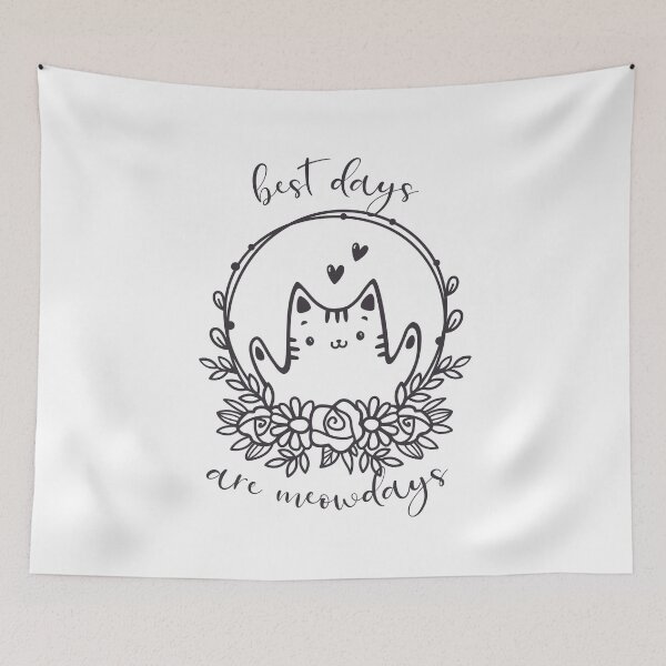Item preview, Best days are meowdays designed and sold by FunnyChameleon.