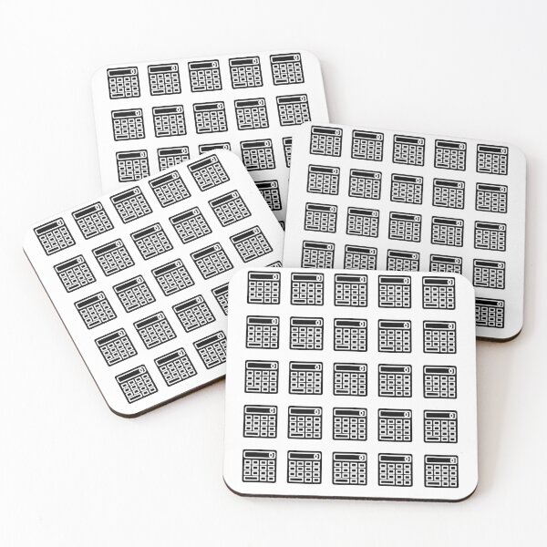 Item preview, Calculators (Black Pattern) designed and sold by PSheekey.