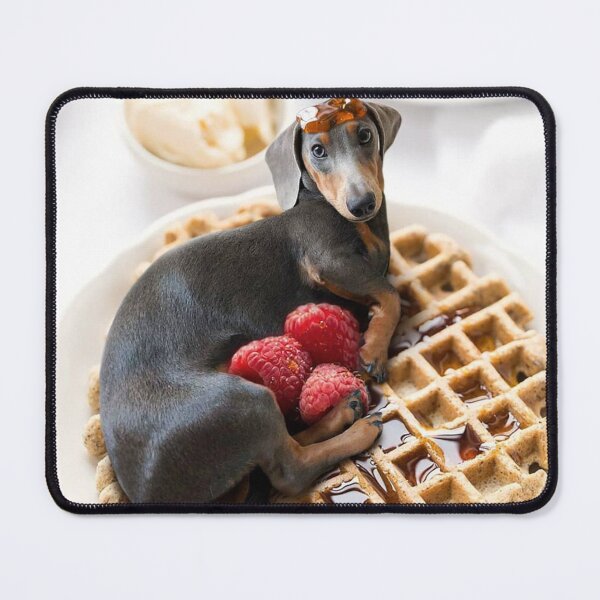 Item preview, Sausage Dog Dachshund Waffle designed and sold by toppopin.