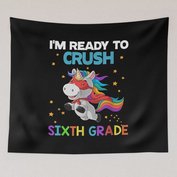 Item preview,  Unicorn Ready Crush Sixth Grade Back School Here Come designed and sold by suzanso.