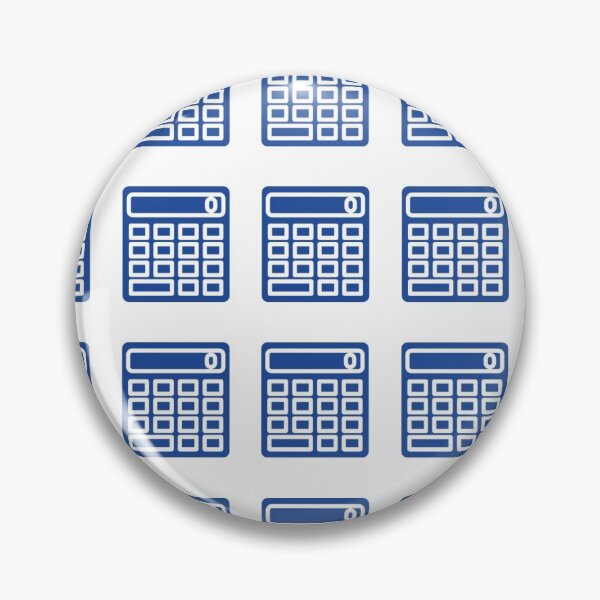 Item preview, Calculators (Blue Pattern) designed and sold by PSheekey.