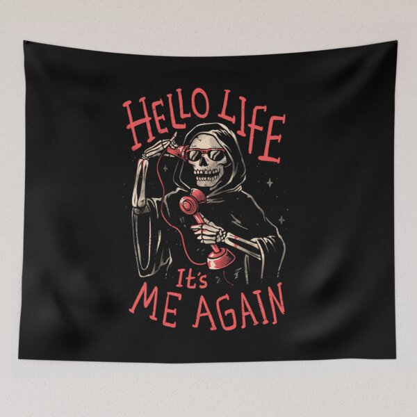 Item preview, Death Call - Funny Grim Reaper Skull Death Gift  designed and sold by QeQak1790.