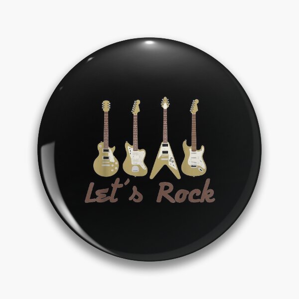 Item preview,  Guitar Lets Rock Guitarist Gift Player designed and sold by rubysheila.