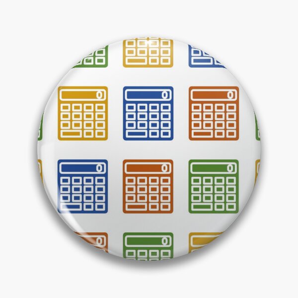 Item preview, Calculators (Coloured Pattern) designed and sold by PSheekey.