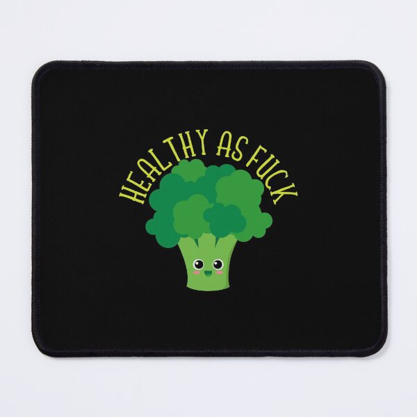 Item preview, Healthy As Fuck Funny Vegetarians Broccoli designed and sold by urlanne.