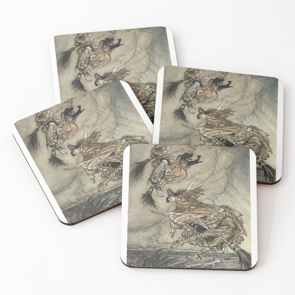 Item preview, Vintage Witch Illustration by Authur Rackham  designed and sold by Bellathewilde.