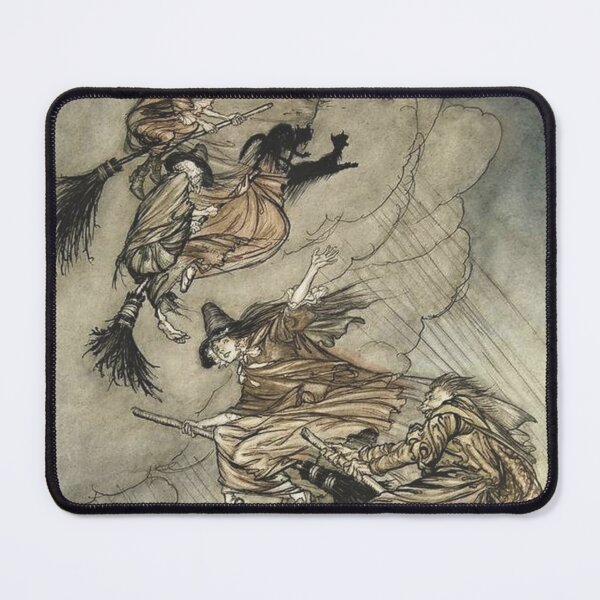 Item preview, Vintage Witch Illustration by Authur Rackham designed and sold by Bellathewilde.