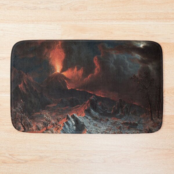Item preview, Mount Vesuvius at Midnight - Albert Bierstadt  designed and sold by Vintage Designs +.