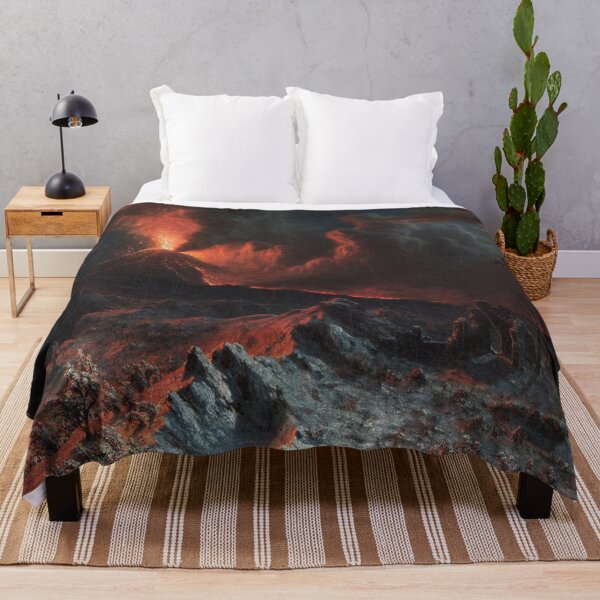 Item preview, Mount Vesuvius at Midnight - Albert Bierstadt designed and sold by Vintage Designs +.