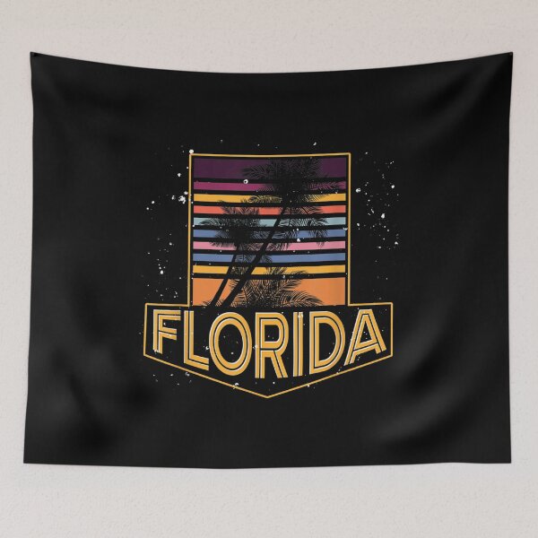 Item preview,  Retro Palm Trees Summer Vibes Tropical South Beach Florida designed and sold by suzanso.
