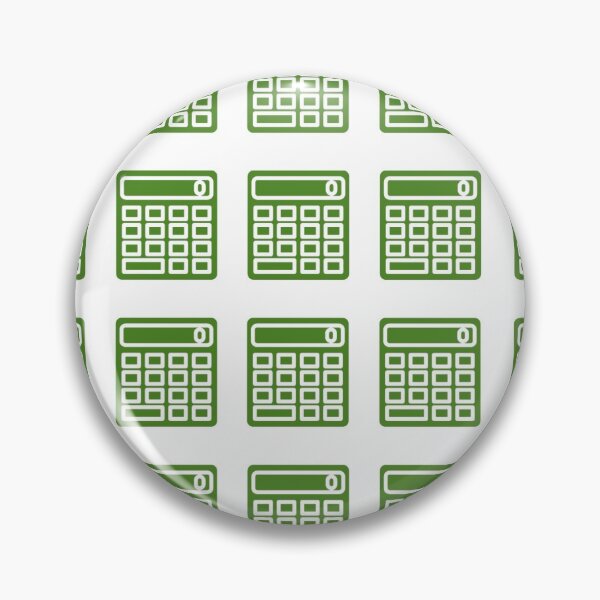 Item preview, Calculators (Green Pattern) designed and sold by PSheekey.