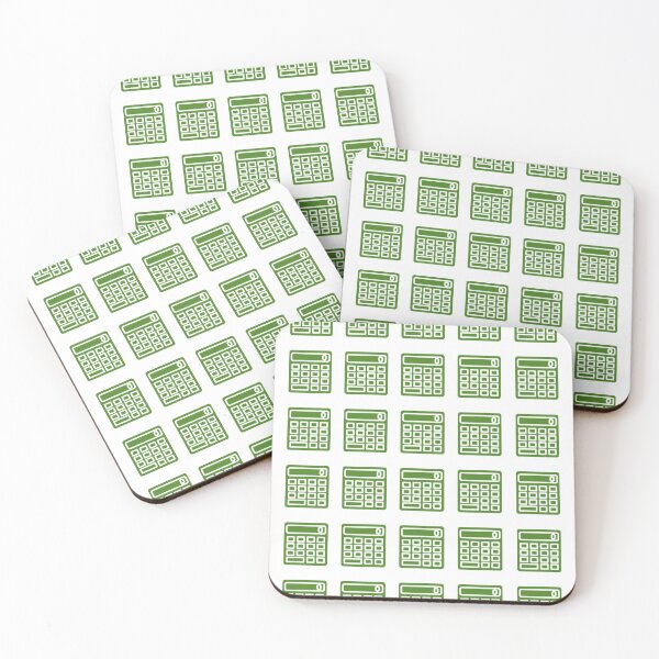 Item preview, Calculators (Green Pattern) designed and sold by PSheekey.