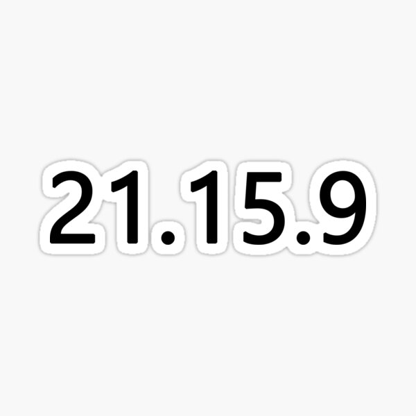 21.15.9 Sticker