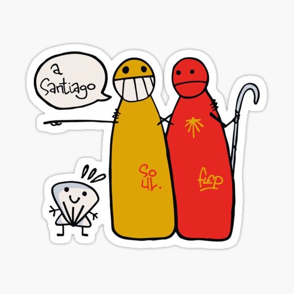 Artikel-Vorschau von Hermanos del Camino - Camino Buddies, designt und verkauft von Caminovi.