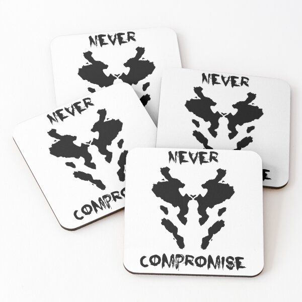 Item preview, Day Gift Never Compromise Rorschach Watchmen Christmas Holiday designed and sold by SidShields.