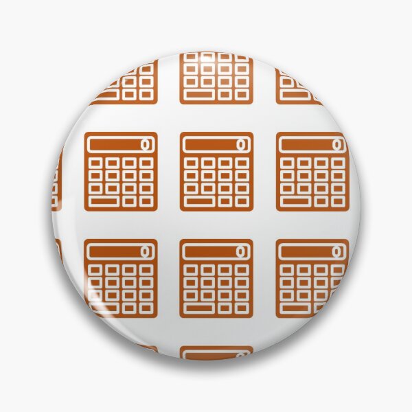 Item preview, Calculators (Orange Pattern) designed and sold by PSheekey.