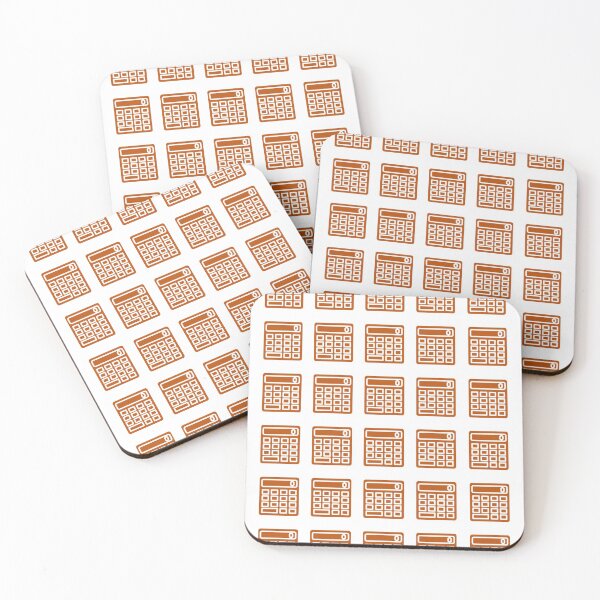 Item preview, Calculators (Orange Pattern) designed and sold by PSheekey.