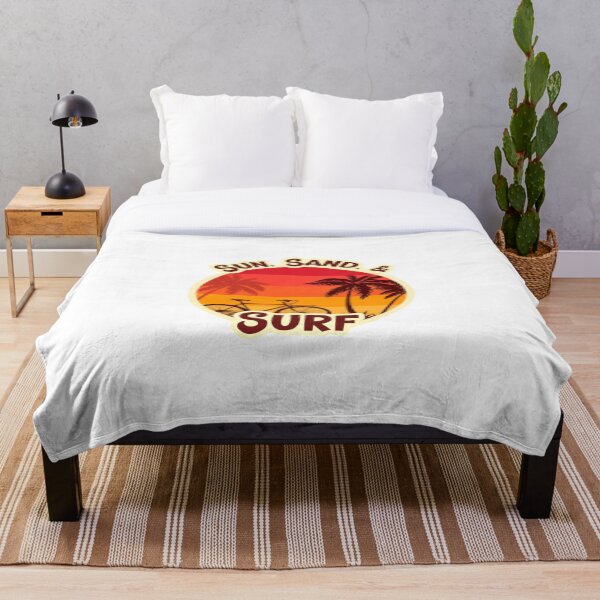 Aperçu de l'œuvre Soleil, sable et surf créée et vendue par NiftyTees.
