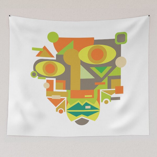 Item preview, Face Cubism 4 designed and sold by papererwin.