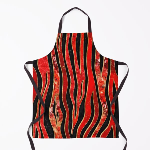 Item preview, Tiger Print - Red Marbles designed and sold by k9printart.