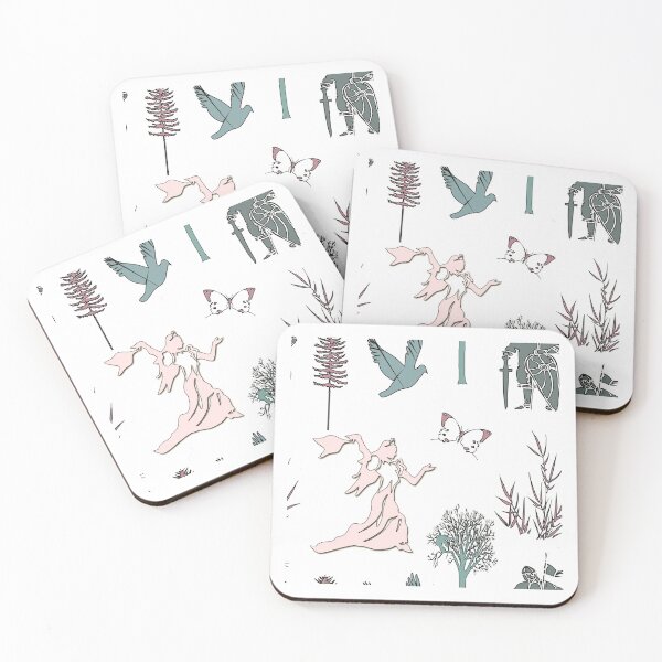Item preview, princess mononoke and  king pattern  and nature designed and sold by LittleCanada.